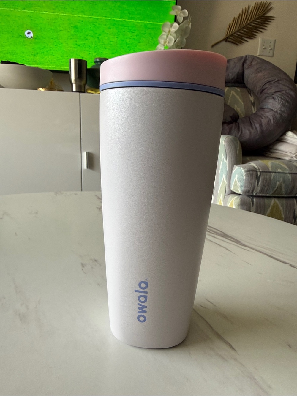Owala SmoothSip Slider Tumbler Stainless Steel.